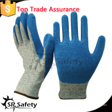 SRSAFETY 13g Latex beschichtete Handschutzhandschuhe Anti Cut Handschuhe Schneidhandschuhe